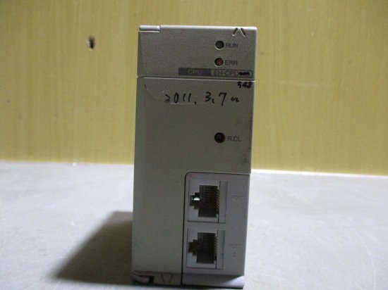 中古 HITACHI プログラマブルコントローラー EH-150 EH-CPU548 CPU ＜傷あり＞ - growdesystem