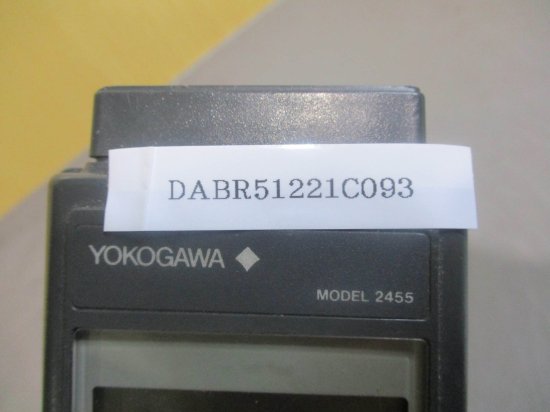 中古 YOKOGAWA DIGITAL THERMO METER 2455 デジタル 温度計 - growdesystem