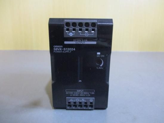 中古 OMRON S8VK-S12024 スイッチングパワーサプライ AC100-240V