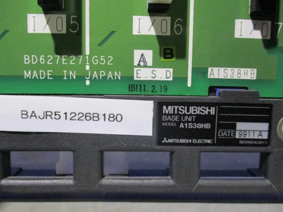 中古 MITSUBISHI A1S38HB/A1S81PN/Q2ASHCPU-S1/A1SJ61QBT11/A1SX42/A1SY42/A1SD778M  - growdesystem