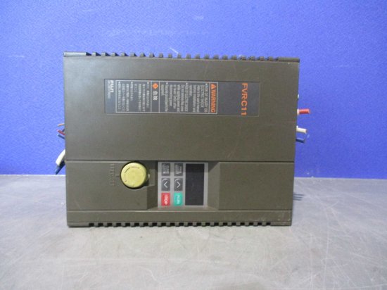 中古 FUJI INVERTER FVR3.7C11S-2 インバータ 3.7KW - growdesystem