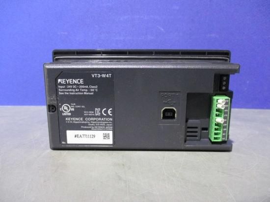 中古 KEYENCE VT3-W4T タッチパネル 通電OK - growdesystem