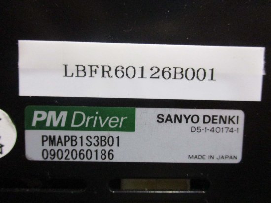 中古 SANYO DENKI STEPPING MOTOR DRIVER PMAPB1S3B01 ステッピングモータドライバ -  growdesystem