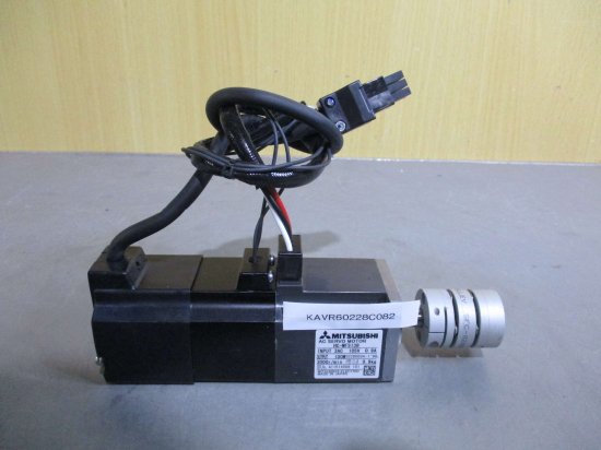 中古 MITSUBISHI AC SERVO MOTOR HC-MFS13B AC サーボモータ 100W - growdesystem