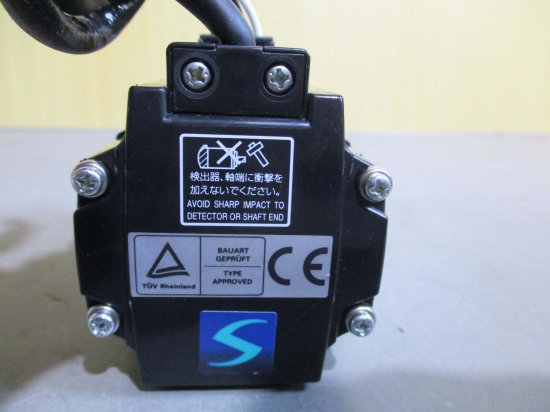 中古 MITSUBISHI AC SERVO MOTOR HC-MFS23 200W AC サーボモータ - growdesystem