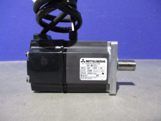 中古MITSUBISHI HC-MFS23 200W ACサーボモーター - growdesystem