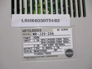 MITSUBISHI AC SERVO MR-J2S-20A ܥ 200W