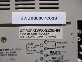 OMRON POWER CONTROLLER G3PX-220EHN ѥȥ顼