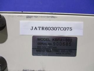 NISSEI FEEDBACK CONTROLLER UNIT KBFU-002 DC12V 120mA
