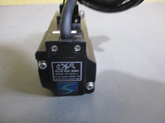 中古 MITSUBISHI AC SERVO MOTOR HC-MFS13B AC サーボモータ 100W - growdesystem