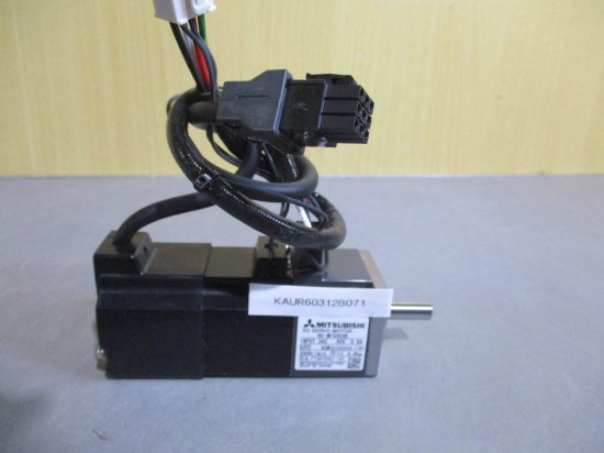 中古 MITSUBISHI AC SERVO MOTOR HC-MFS053B AC サーボモータ 50W - growdesystem