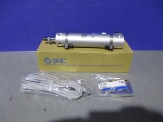 SMC Air Cylinder CDBG1FN32-100-HL-M9BLWith End Lock CG-F032