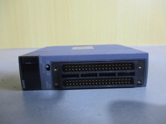 中古 MITSUBISHI INPUT UNIT QX42 入力ユニット 4個 - growdesystem