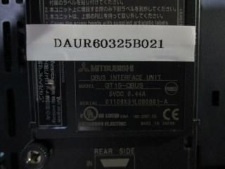 MITSUBISHI GT1565-VTBD+GT15-QBUS 24VAC OK