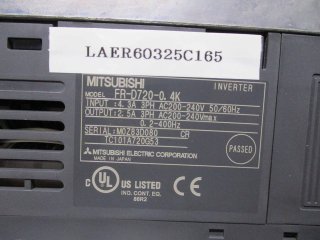 MITSUBISHI FR-D720-0.4K 200V С