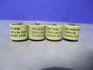  HEC HT50 100PF5% 7.5KVDC N750 4