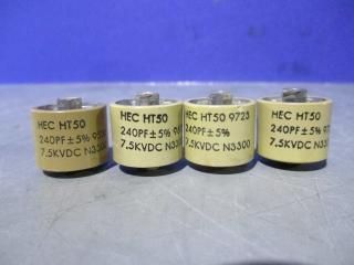  HEC HT50 240PF5% 7.5KVDC N3300 4