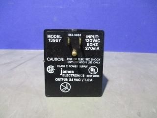  JAMES ELECTRONICS 13967 POWER SUPPLY