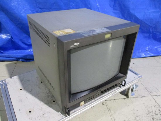 中古 SONY PVM-1454Q 14インチ 業務用 トリニトロンカラーモニタ 80W AC100V 送料別 通電ok - growdesystem