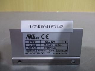 MICROSTEP 5ꥹƥåԥ󥰥⡼ɥ饤С DC24V MC-5M