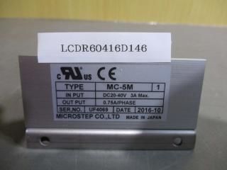 MICROSTEP 5ꥹƥåԥ󥰥⡼ɥ饤С DC24V MC-5M
