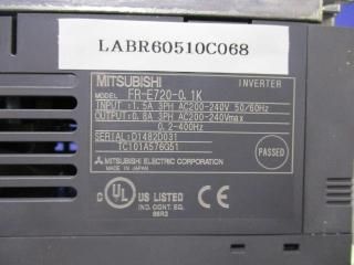  MITSUBISHI INVERTER FR-E720-0.1K С 200V