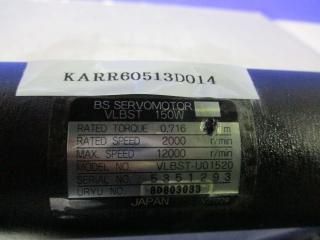 URYU Nut Runner UNR-F050-1400NT/ Servo Motor  150W Model VLBST-U01520