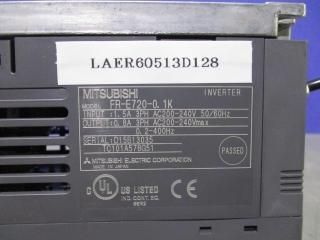 MITSUBISHI INVERTER FR-E720-0.1K С 200V