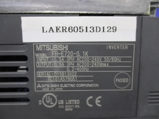 MITSUBISHI INVERTER FR-E720-0.1K С 200V