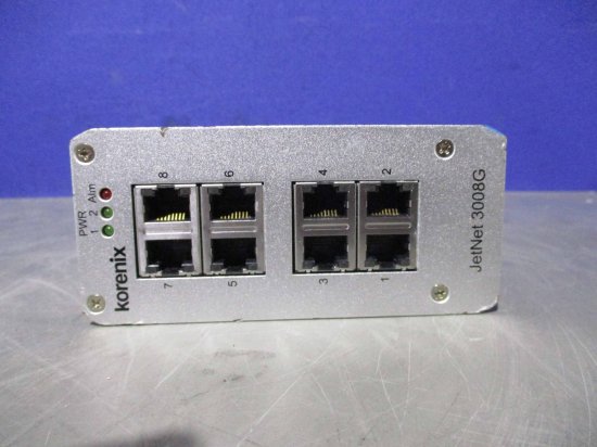 中古 KORENIX JETNET 3008G 産業用イーサネットスイッチ - growdesystem