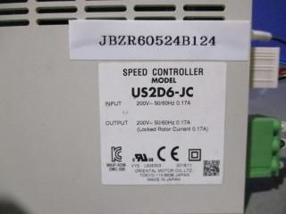 ORIENTAL MOTOR SPEED CONTROLLER US2D6-JC