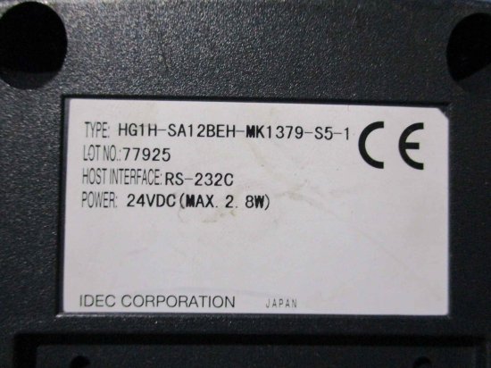 中古 IAI 小形ティーチングペンダント HG1H-SA12BEH-MK1379-S5-1 / SEL-T-J - growdesystem