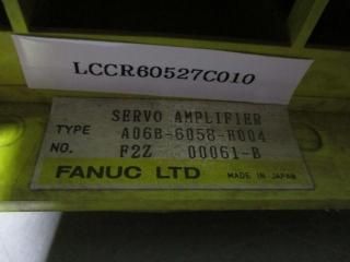  FANUC A06B-6058-H004 SERVO AMPLIFIER