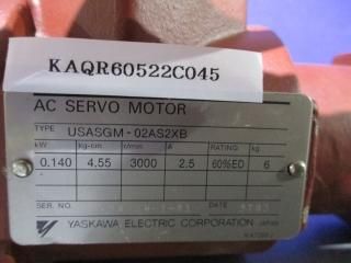 YASKAWA AC SERVO MOTOR USASGM-02AS2XB