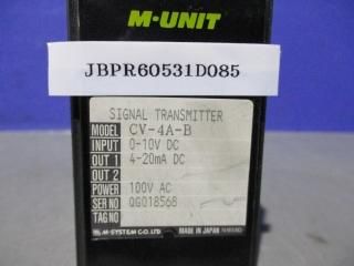  M SYSTEM SIGNAL TRANSMITTER CV-4A-B