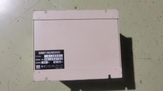  SUNNY ENGINEERING  OSAKA JAPAN   0-260A SUNNY  ENGINEERING  200V  50/60Hz 
