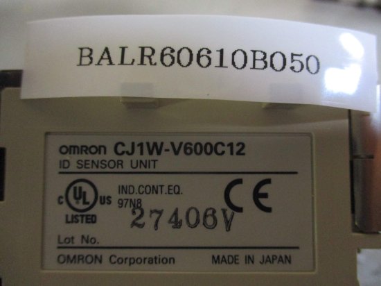 中古OMRON IDセンサユニット CJ1W-V600C12 3個 - growdesystem