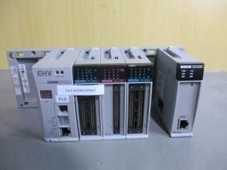 HITACHI CPU PROGRAMMABLE CONTROLLER EHV-CPU16/EH-YT32/EH-XD64*2/EH-FLN2