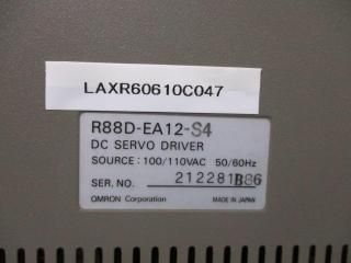 OMRON DC SERVO DRIVER  R88D-EA12-S4