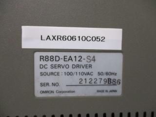 OMRON DC SERVO DRIVER  R88D-EA12-S4