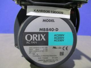 ORIENTAL MOTOR AC FAN MB840-D
