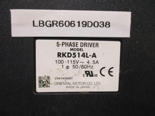 ORIENTAL MOTOR 5-PHASE DRIVER RKD514L-A