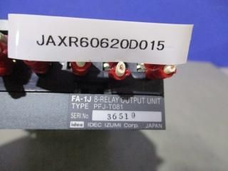  IDEC FA-1J PFJ-T081 8-RELAY OUTPUT UNIT/FA-1J PFJ-N081 8-DC INPUT UNIT(SOURCE)