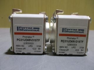 FERRAZ SHAWMUT PROTISTOR PC31UD69V315TF Q300003 690VAC 2