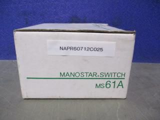 YAMAMOTO ELECTRIC MS61AHV1.2E DIFFERENTIAL PRESSURE SWITCH 0.2~1.2kPa