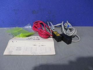  OMRON E3S-2LE4 / E3S-2DE4 Photoelectric Sensor Switch Photoeye Emiter