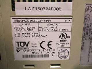  YASKAWA SGDP-04APA 200-230V ܥѥå