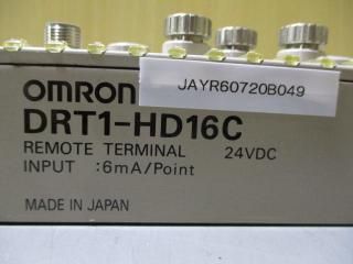 OMRON DRT1-HD16C Remote Terminal 24V, Input 6mA/Point