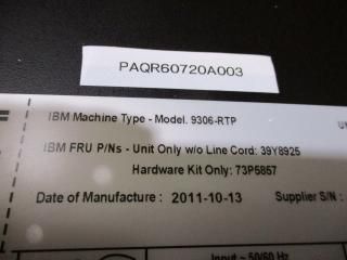 IBM 9306-RTP Power Distribution Unit/Hubbell C332P6W Pin and Sleeve Products