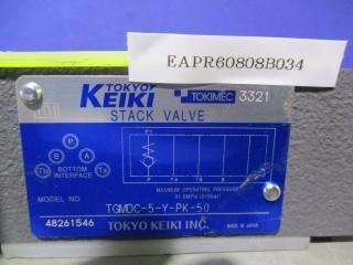  TOKYO KEIKI TGMDC-5-Y-PK-50  STACK VALVE 